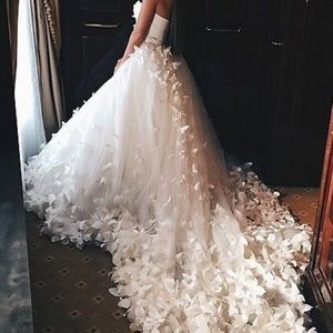 Custom wedding dress